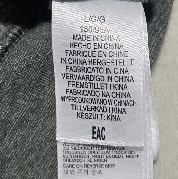 Marmot Hoodie Mens Sz L Heather Green Hooded Sweatshirt Outdoor Hiking Camping - Picture 5 of 7